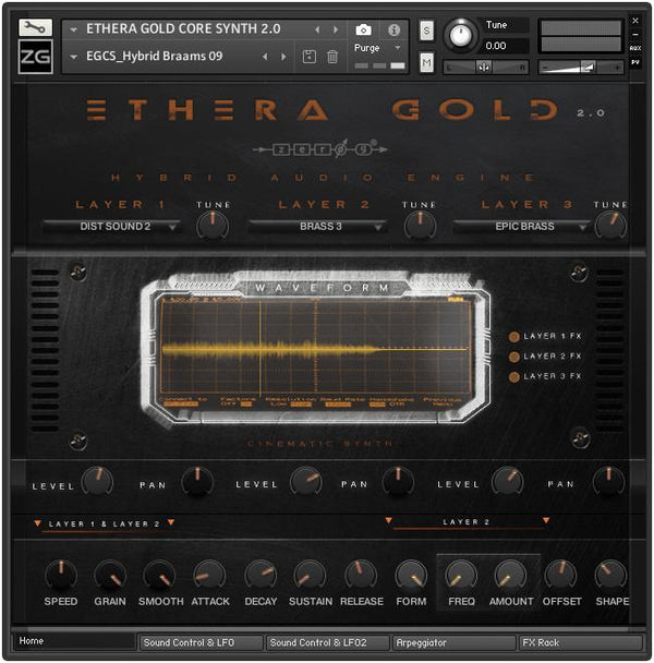 Ethera Gold 2.01 FREE Update - Import your own sounds