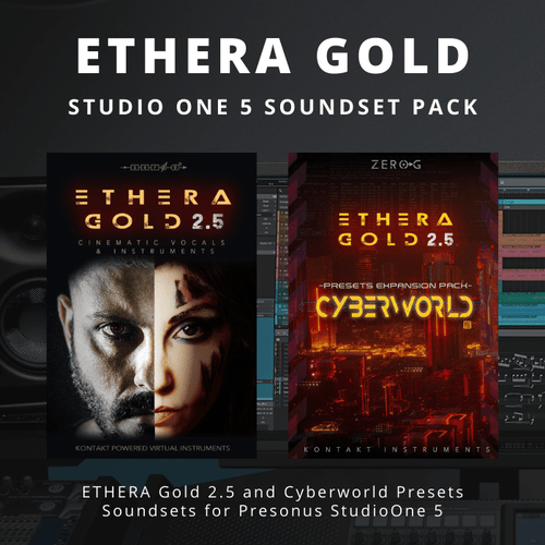 ETHERA Gold - StudioOne lydsettpakke