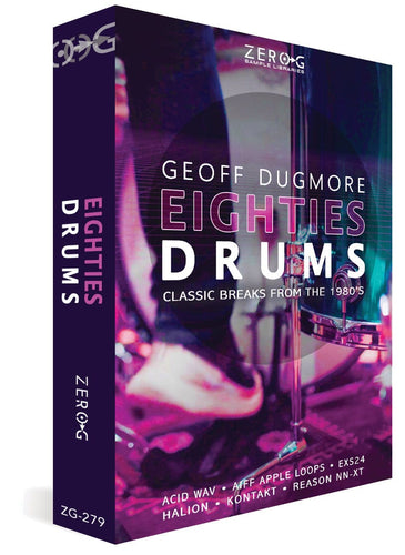 Zero-G Eighties Drums Box Cover